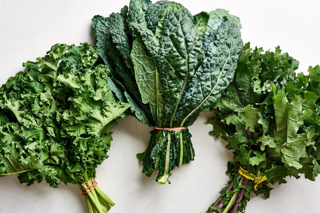 Leafy greens for eye health